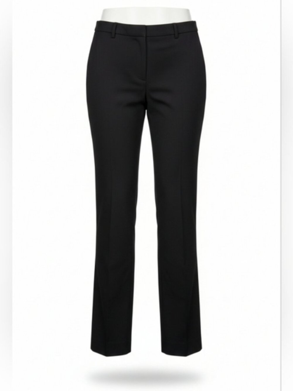 Pendleton SZ 8P Black 100% Virgin Wool Straight Leg Lined Preppy Career Pants